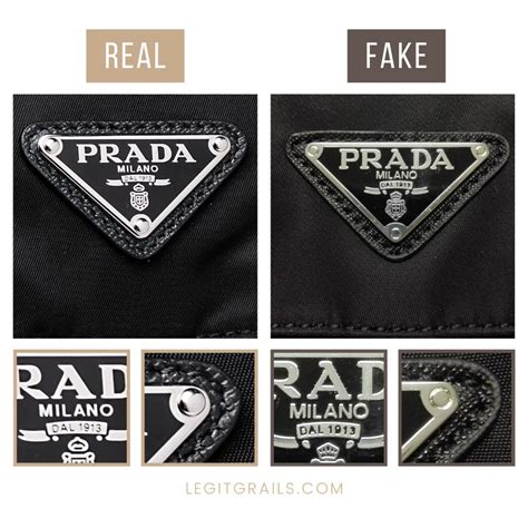 prada fanny pack fake|real prada bag.